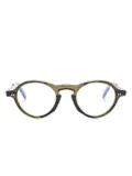 Cutler & Gross GR08 round-frame glasses - Green
