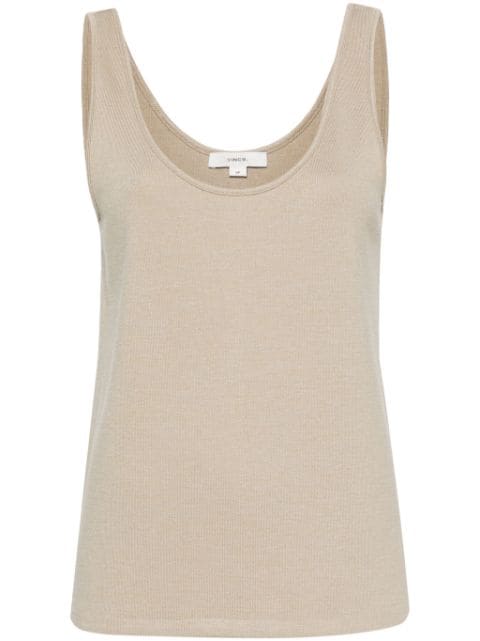 Vince sleeveless knitted top