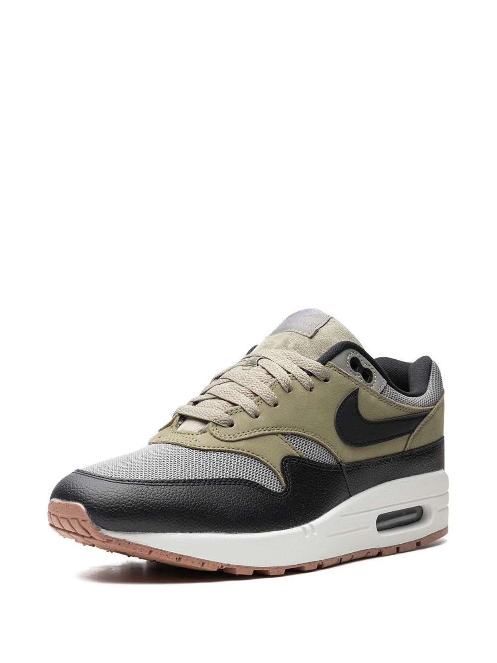 Shop Nike Air Max 1 "dark Stucco" Sneakers In Green