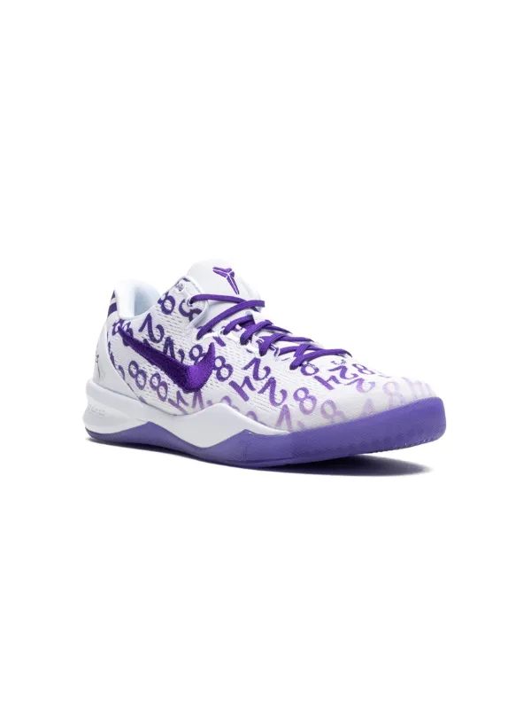 Nike Kids Kobe 8 Protro Court Purple Sneakers White FARFETCH AE