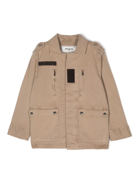 Zadig & Voltaire Kids ロゴ ジャケット