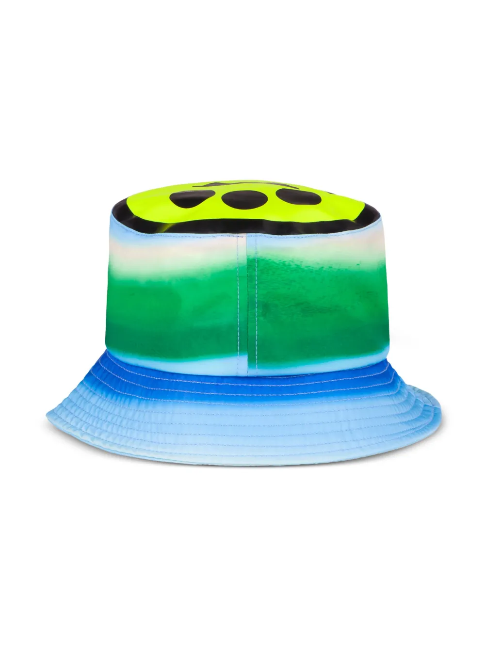 Barrow kids Katoenen vissershoed met logoprint - Blauw