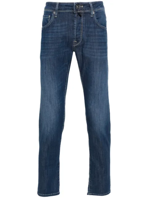 Incotex jeans ajustados con tiro bajo