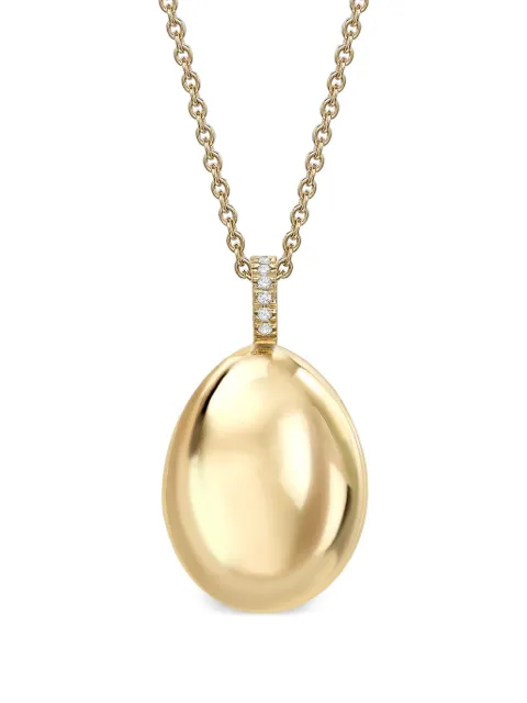 Fabergé 18kt yellow gold Fabergé Essence Egg pendant necklace