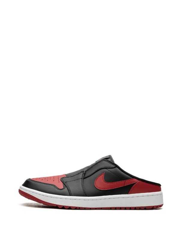 Jordan Air Jordan レザーミュール | レッド | FARFETCH JP
