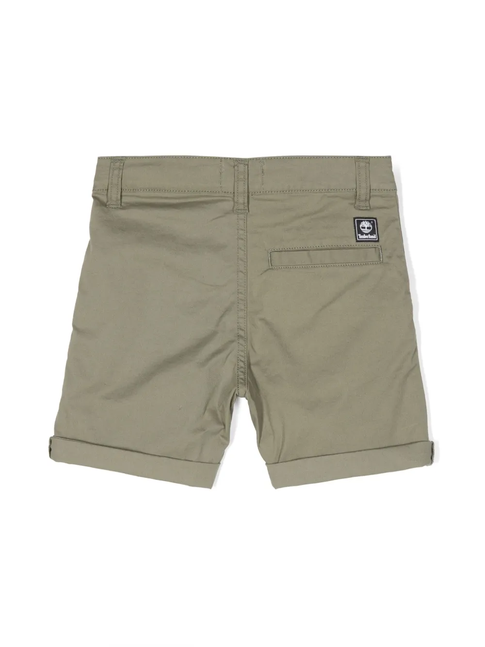 Timberland Kids Shorts met geplooid detail Groen