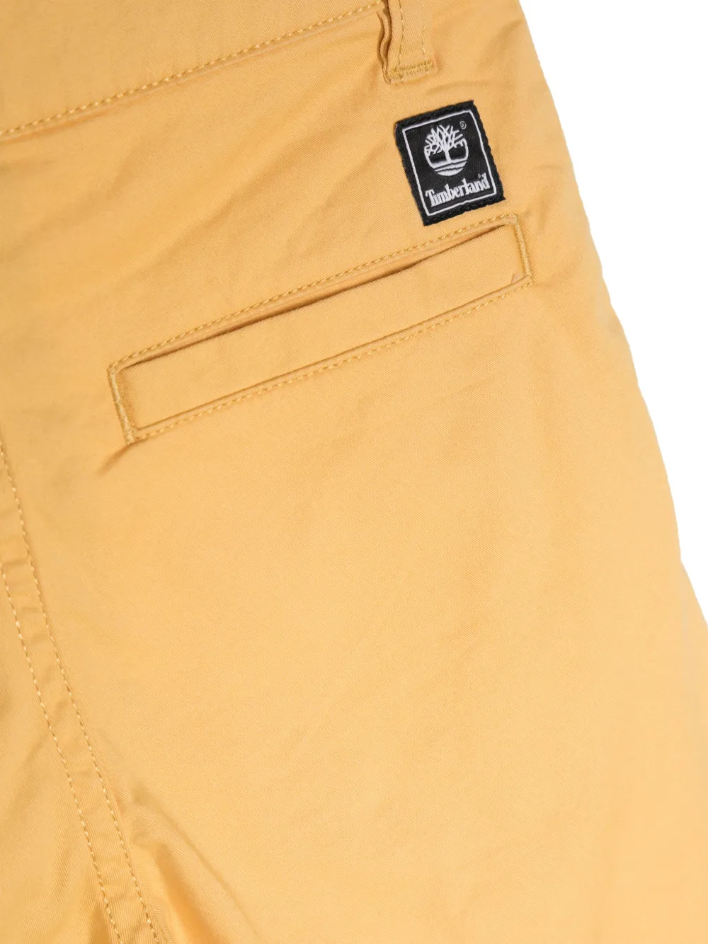 Timberland Kids Shorts met logo-applicatie Geel