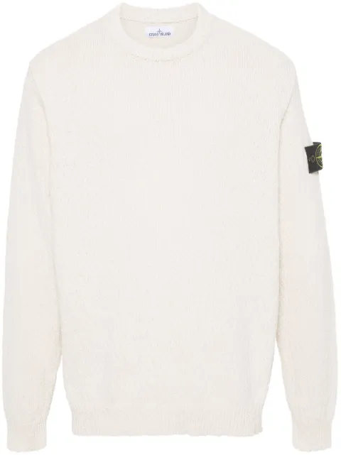 Stone Island suéter tejido con motivo Compass