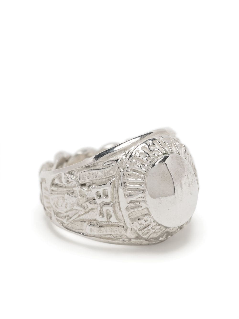 Martine Ali Engraved-detail Ring In Silver