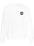 Carhartt WIP Heart Bandana logo-print sweatshirt - White