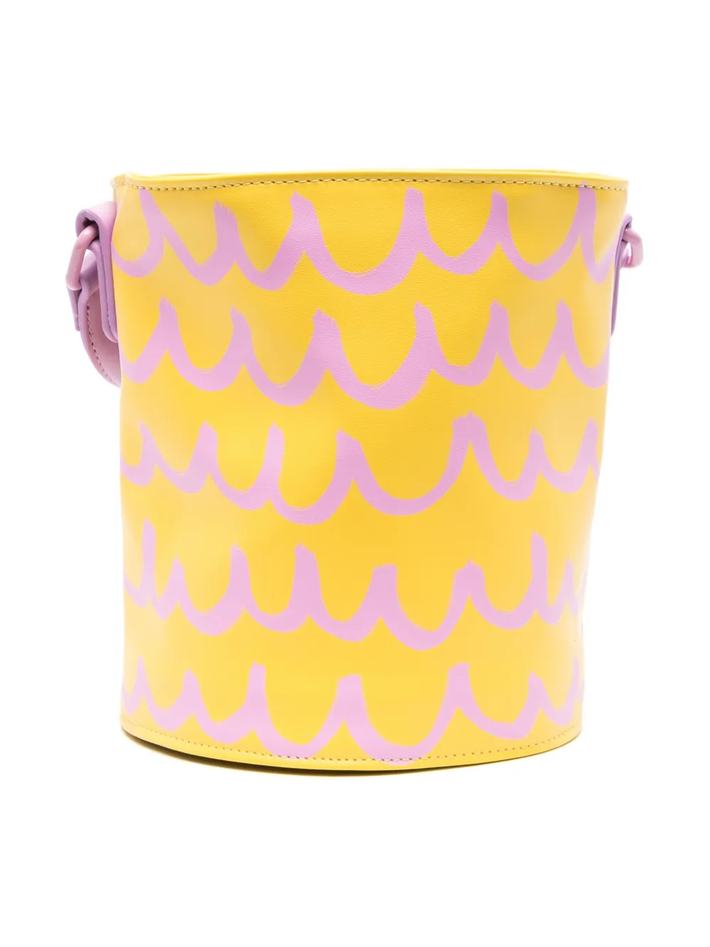 Shop Stella Mccartney Pineapple-shaped Crossbody Bag In Yellow