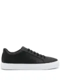 Hide&Jack Essence crocodile-embossed leather sneakers - Black