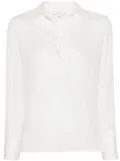 Vince long-sleeve blouse - White