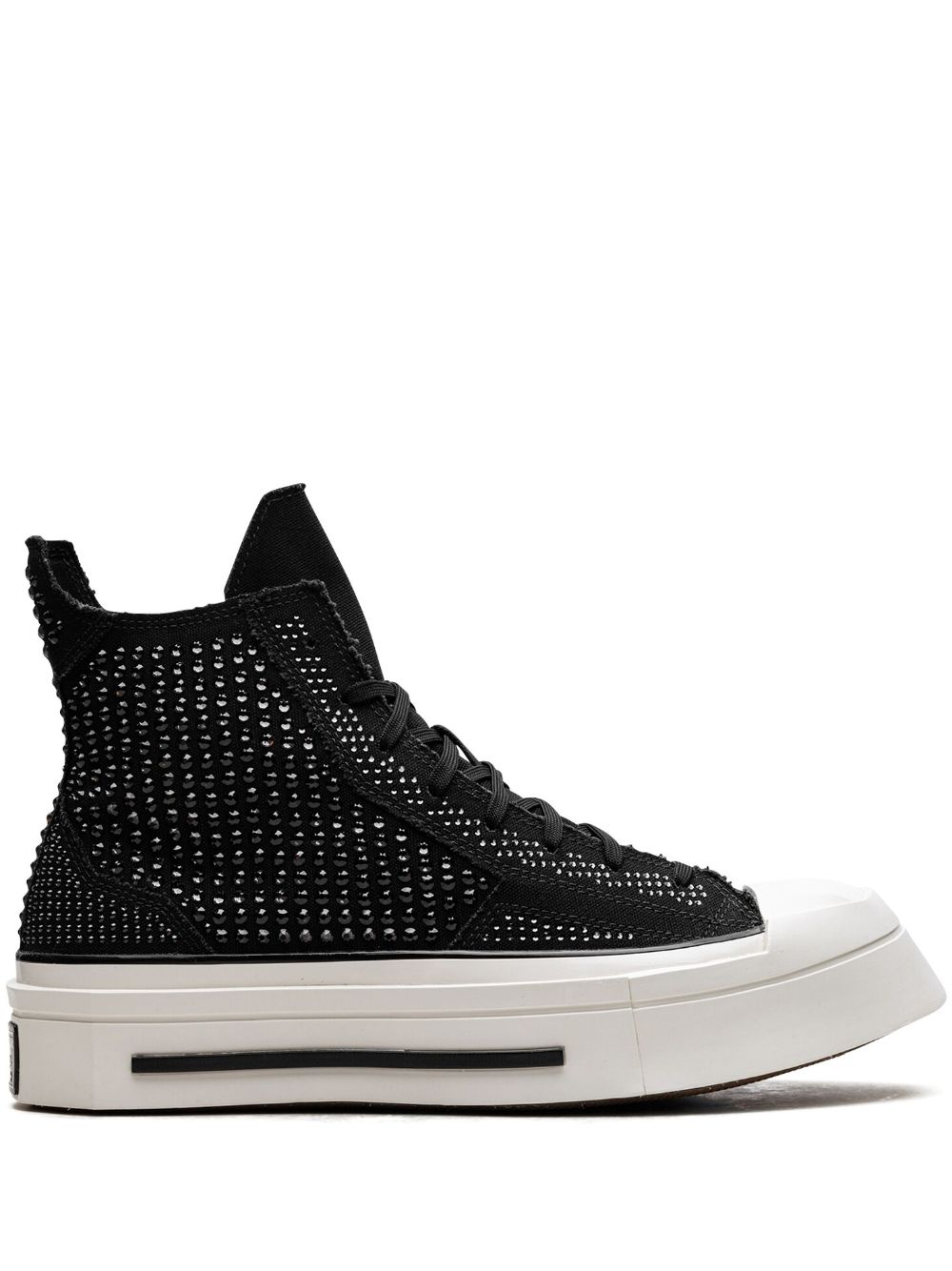 Converse x Swarovski Chuck 70 De Luxe Squared sneakers Zwart