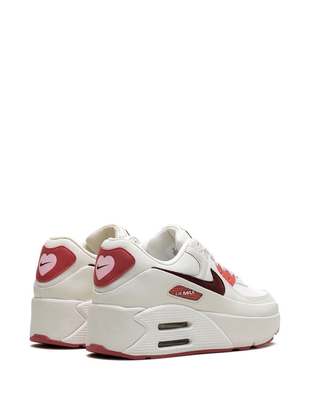 Shop Nike Air Max 90 Lv8 Se "valentine's Day" Sneakers In White