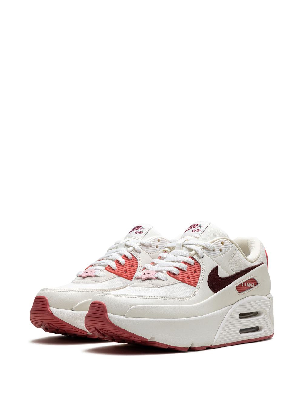 Shop Nike Air Max 90 Lv8 Se "valentine's Day" Sneakers In White