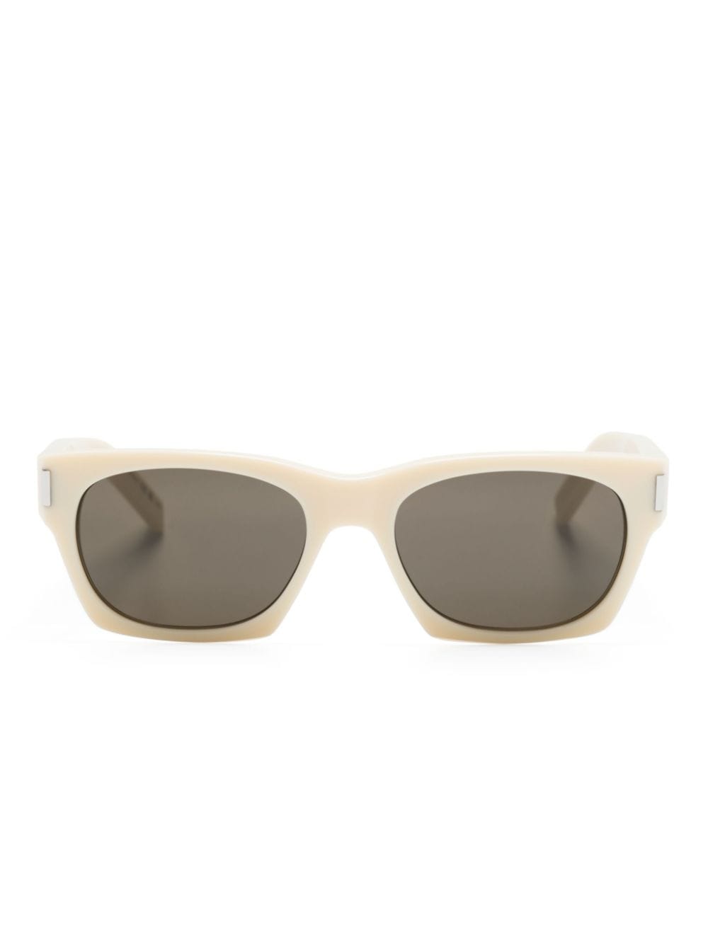 Saint Laurent Wayfarer-frame Sunglasses In Neutrals