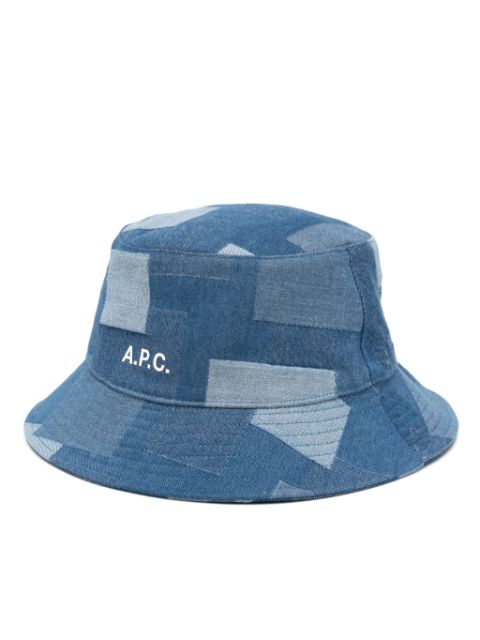 A.P.C. denim bucket hat Men