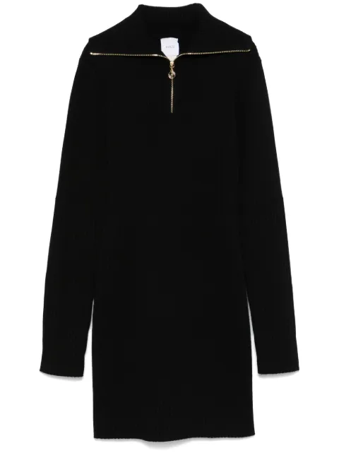 Patou ribbed-knit mini dress