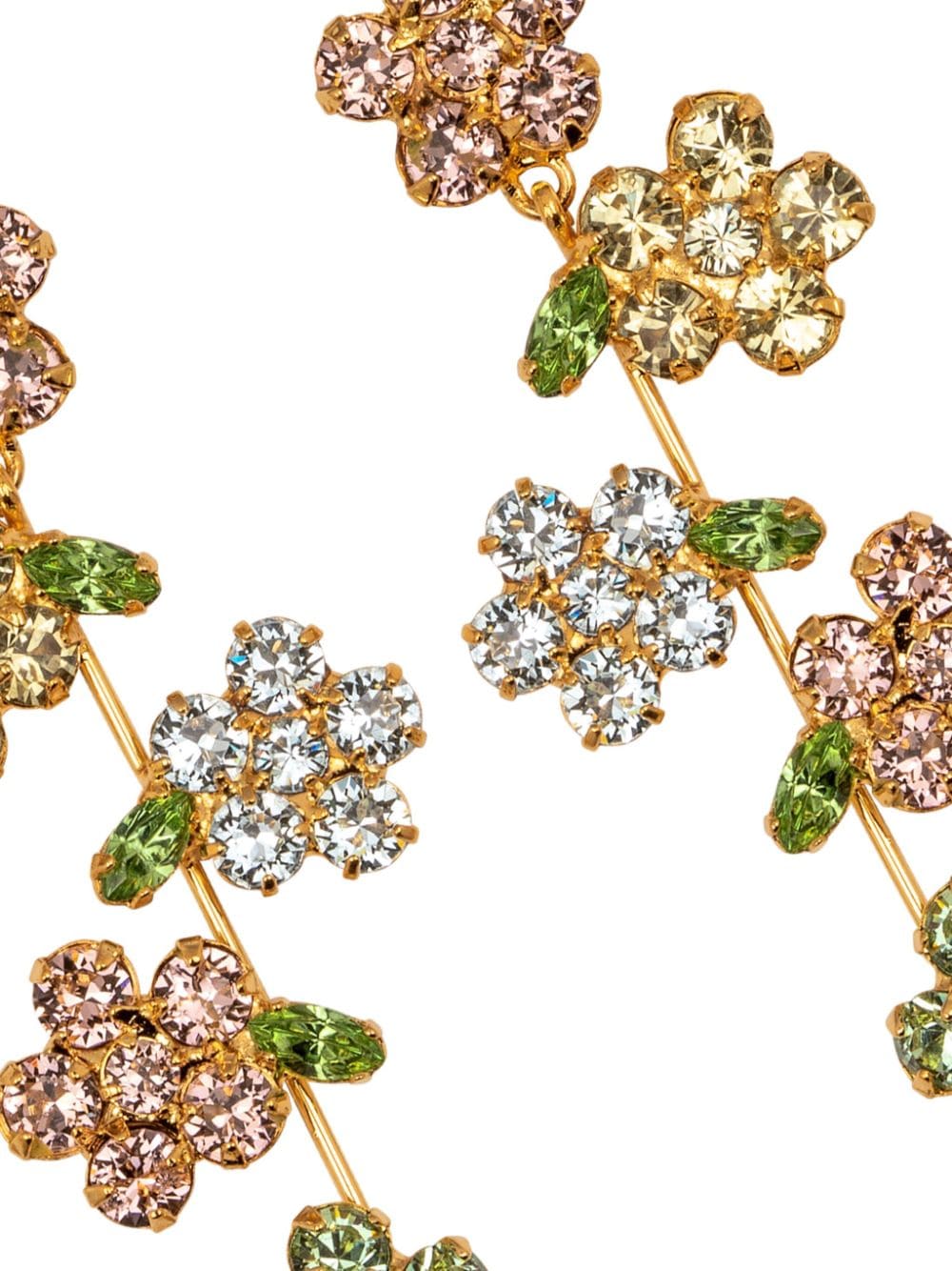 Shop Jennifer Behr 18kt Gold Plated Verity Crystal Drop Earrings