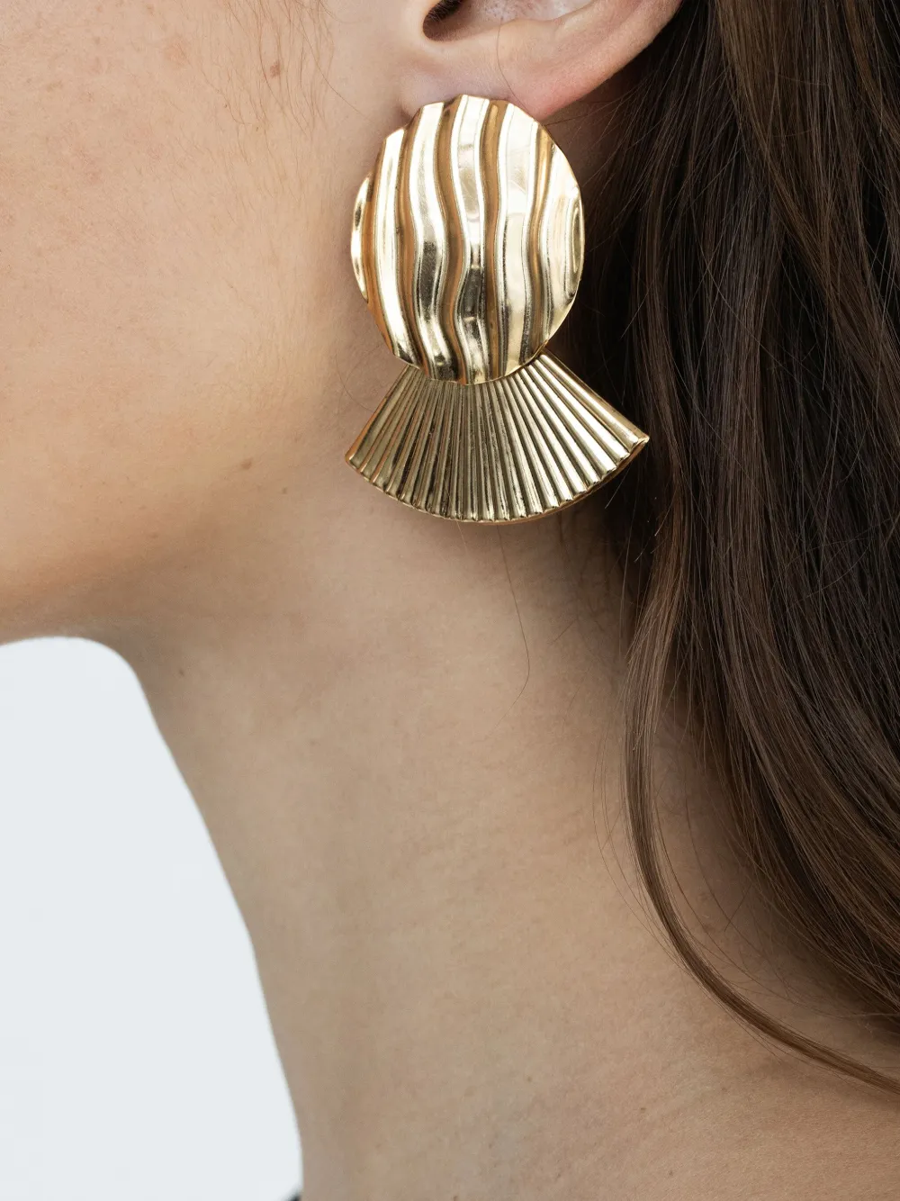 Shop Jennifer Behr Bruna Drop Earrings In Gold