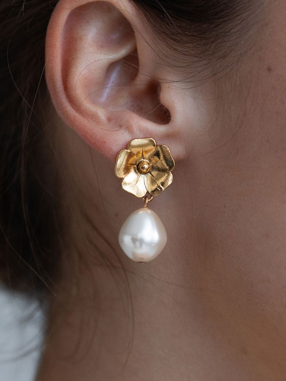 Shop Jennifer Behr 18kt Gold Plated Luiza Drop Earrings