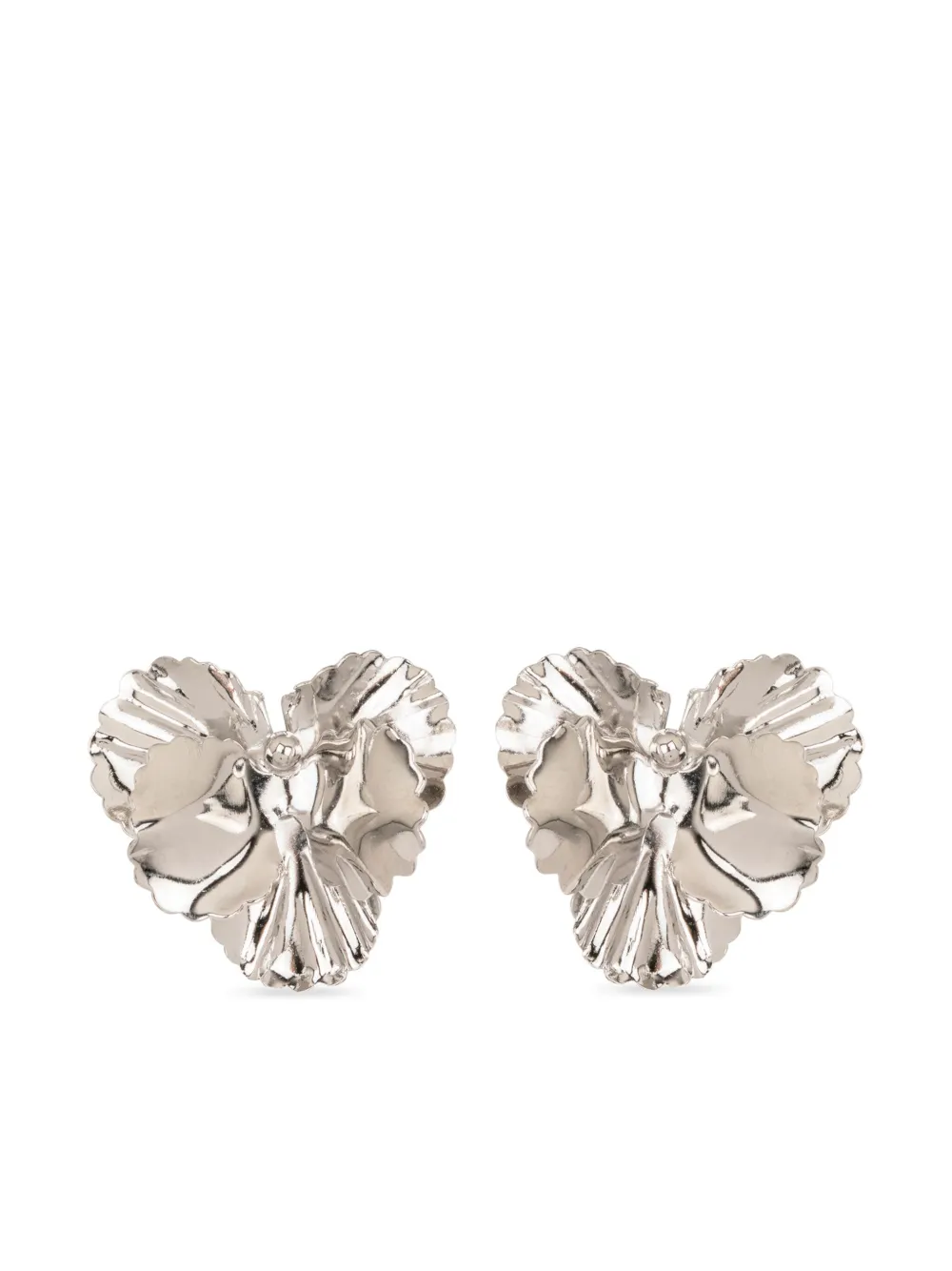 Jennifer Behr Pansy スタッズピアス - シルバートーン Jennifer Behr Pansy スタッズピアス - シルバートーン