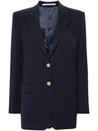 ジャケット TAGLIATORE BERTHA BLAZER Tagliatore Bertha single-breasted Blazer | Blue | FARFETCH AZ