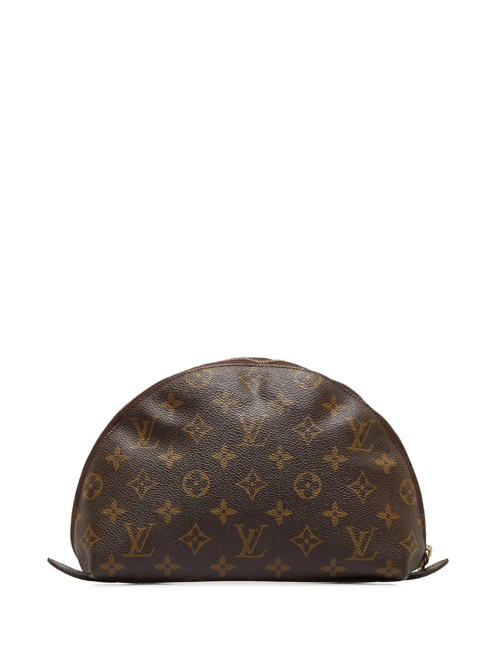 Louis Vuitton Pre-Owned 2014 Trousse Demi Ronde toilettas - Bruin