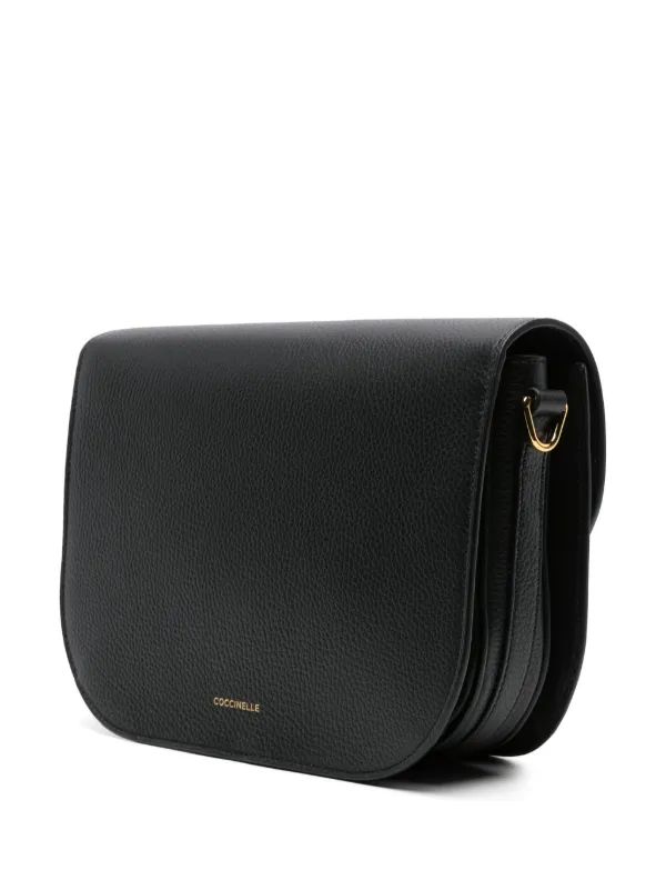 【関税込】COCCINELLE Dew ショルダーバッグ Coccinelle Dew ショルダーバッグ M | ブラック | FARFETCH JP