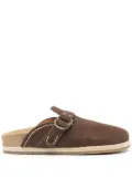 Polo Ralph Lauren Turbach suede slippers - Brown