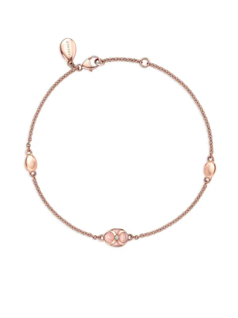 Fabergé pulsera Heritage de cadena en oro rosa de 18kt con diamante
