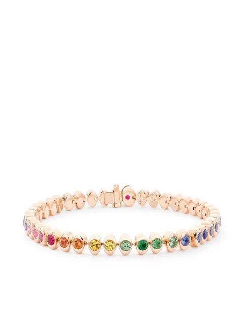 Fabergé 18kt rose gold Colours of Love Cosmic Curve multi-stone bracelet