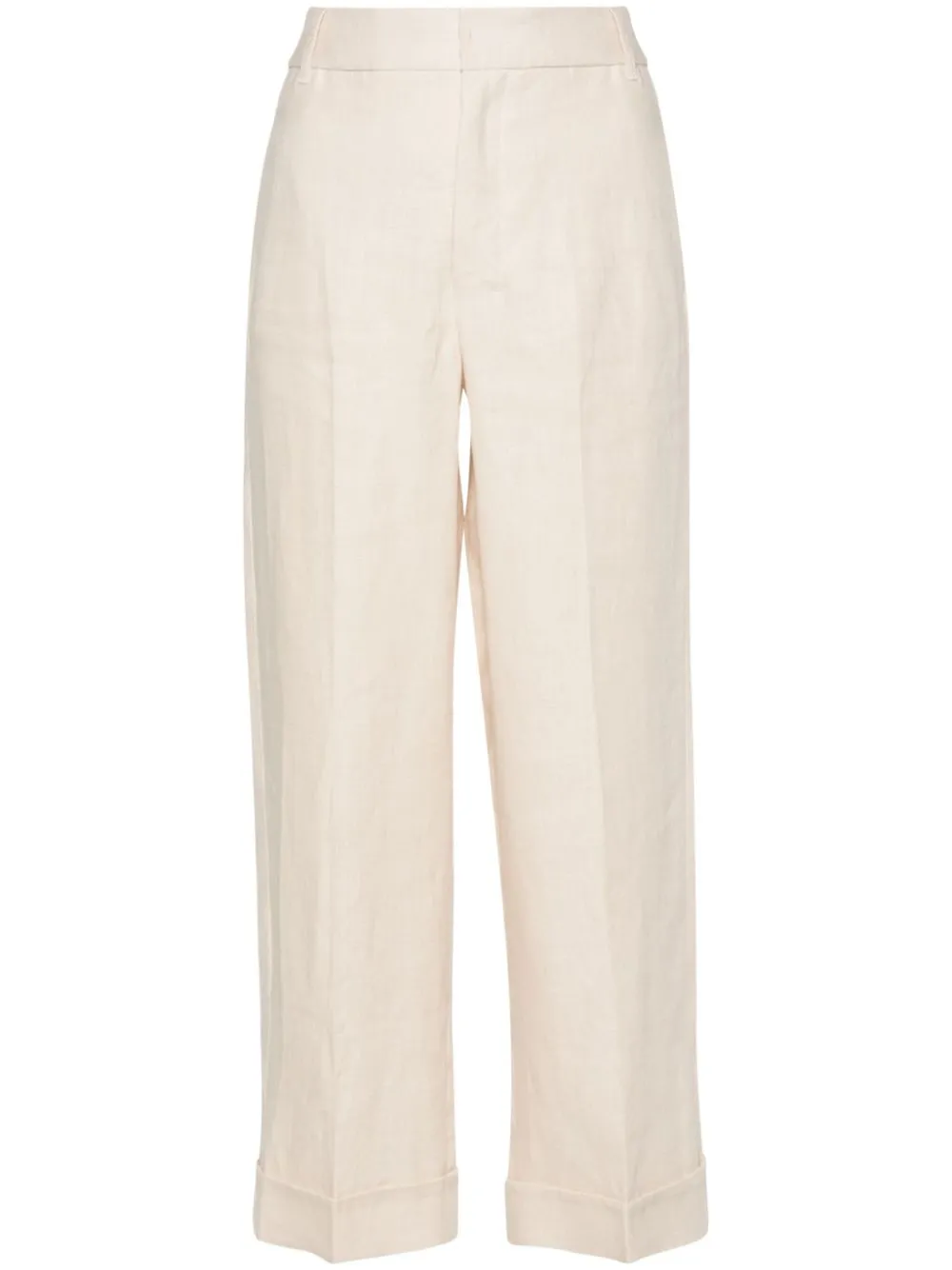 's Max Mara Straight-leg Palazzo Trousers In Neutrals