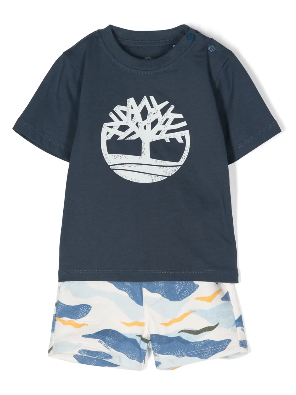 Timberland Kids グラフィック ショートパンツ - ホワイト Timberland Kids グラフィック ショートパンツ - ホワイト