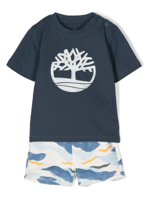 Timberland Kids graphic-print shorts
