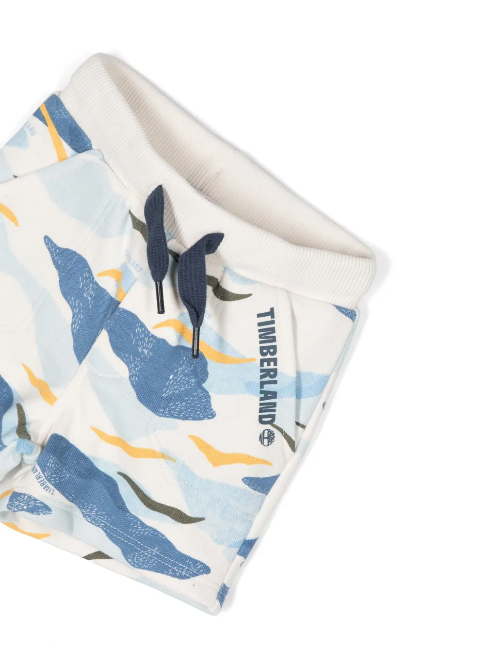 Timberland Kids Shorts met grafische print Wit
