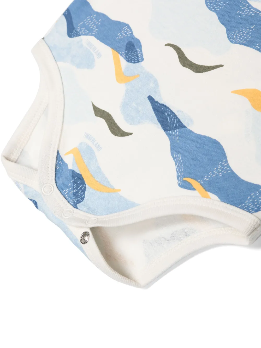 Timberland Kids Twee rompers met logoprint Blauw