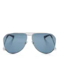 Saint Laurent Eyewear SL690 Dust pilot-frame sunglasses - Silver
