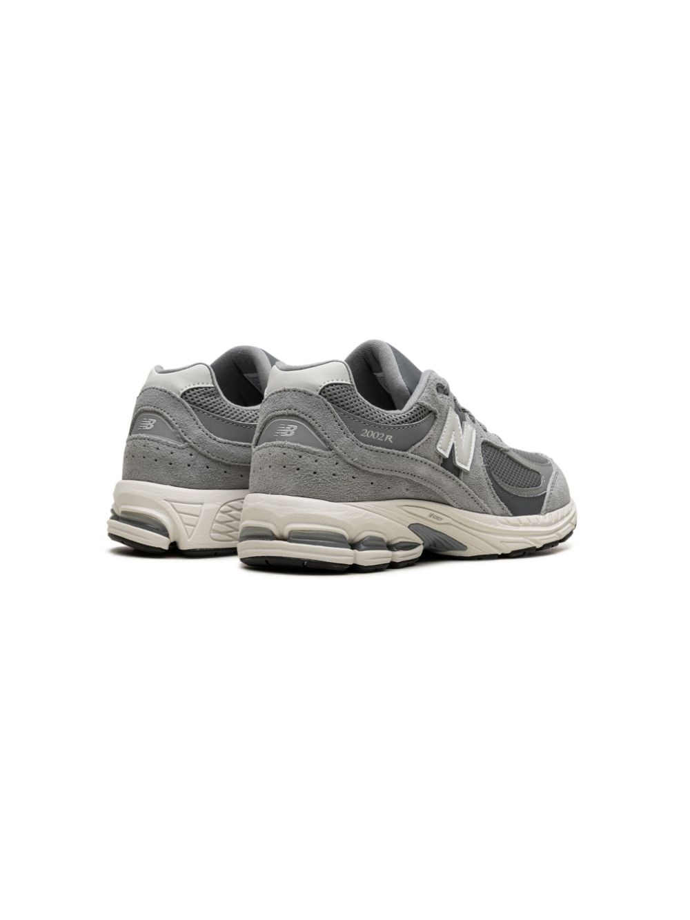 Shop New Balance 2002 Suede Sneakers In Grey