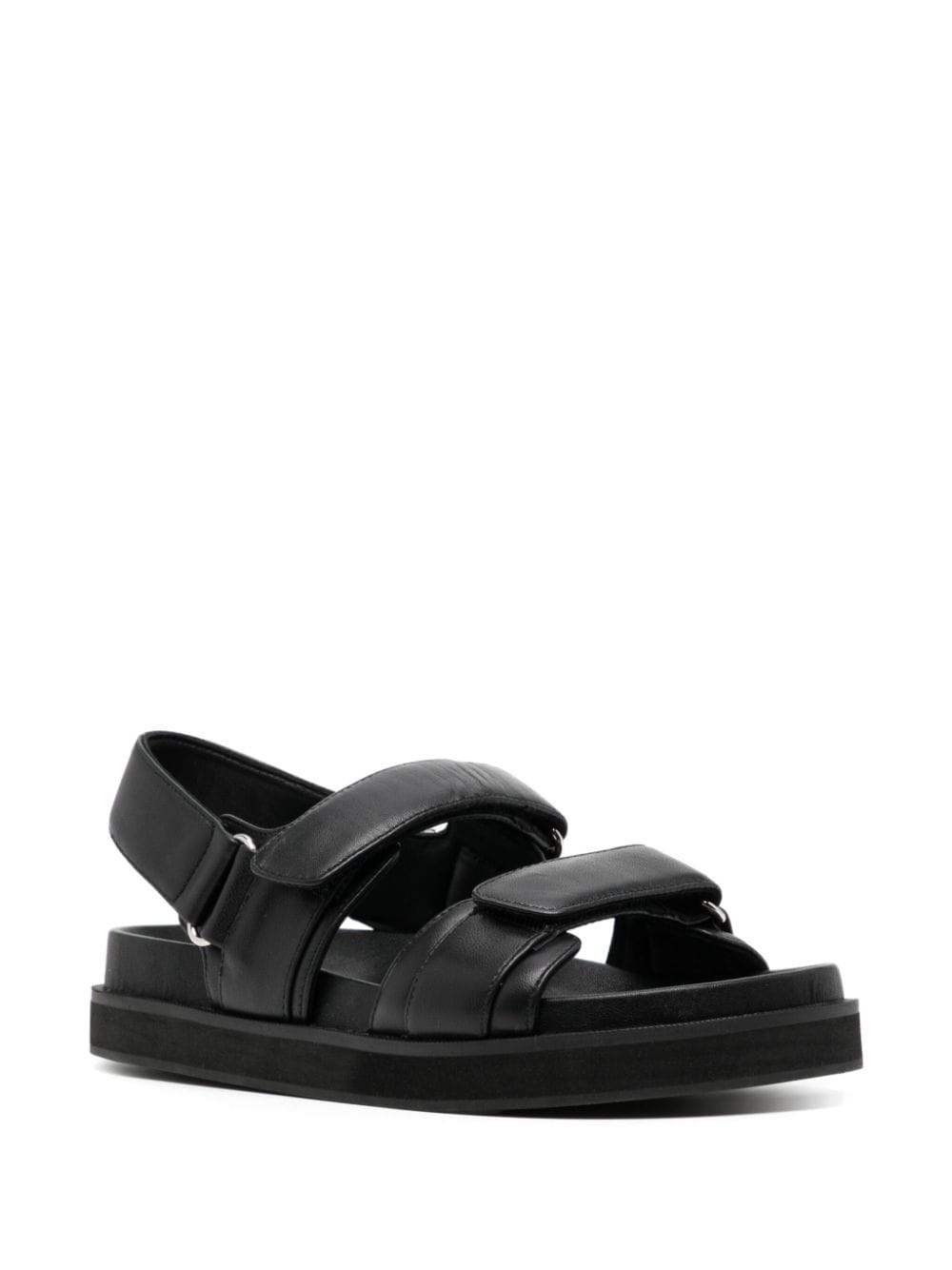 Senso Zina leather sandals - Zwart