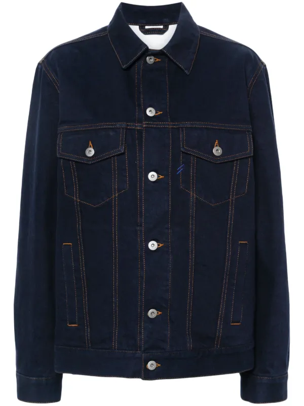 Burberry denim jacket mens online