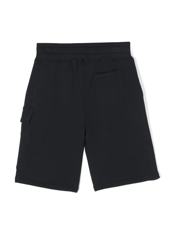 C.P. Company Kids Lens-detail Track Shorts | Blue | FARFETCH