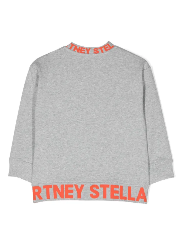 Stella McCartney Kids logo-tape Sweatshirt - Farfetch