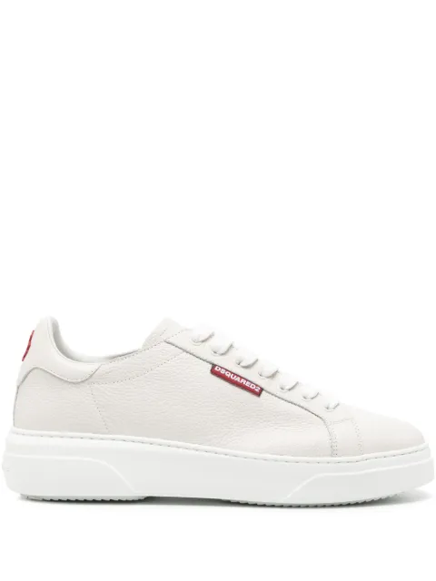 DSQUARED2 Bumper leather sneakers Men