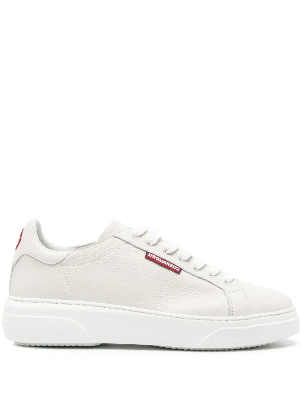 DSQUARED2 Bumper Leather Sneakers | White | FARFETCH DSQUARED2 Bumper Leather Sneakers | White | FARFETCH