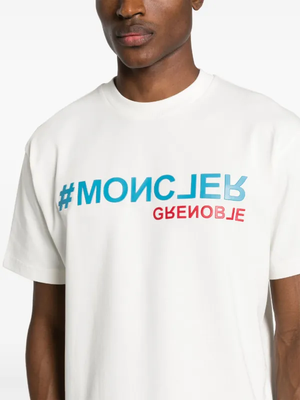 Moncler Grenoble ロゴ Tシャツ | ホワイト | FARFETCH JP