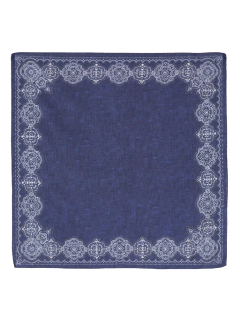Lady Anne abstract-print handkerchief