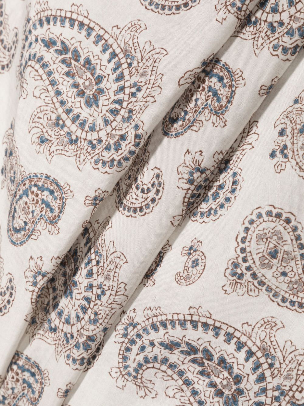 Shop Lady Anne Paisley-print Handkerchief In White