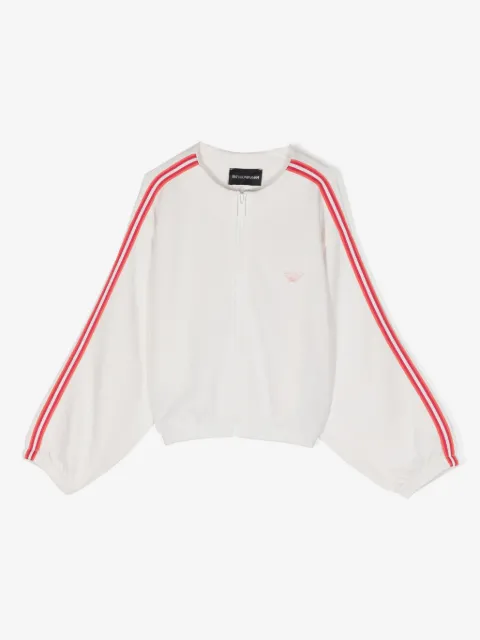 Emporio Armani Kids Jacke mit Adler-Applikation
